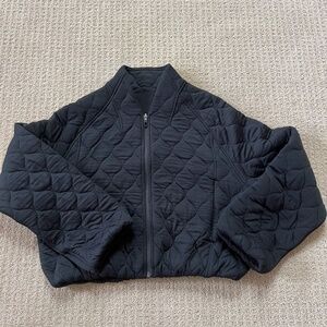 Lululemon quilted scuba jacket
